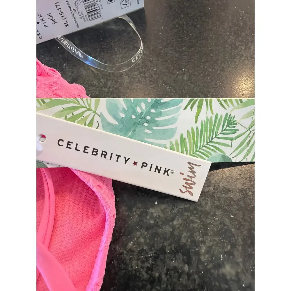 Celebrity Pink bikini fully lined
